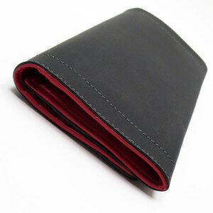 Chloe black wallet leather long fold bi